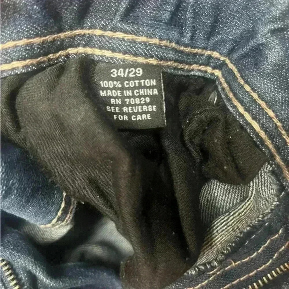 Carbon blue distressed joggers - Picture 4 of 4